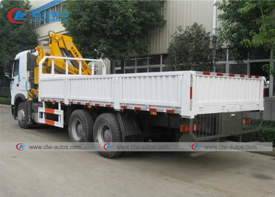 Sinotruk HOWO 6*4 Truck Mounted 6.3T Knuckle Boom Crane