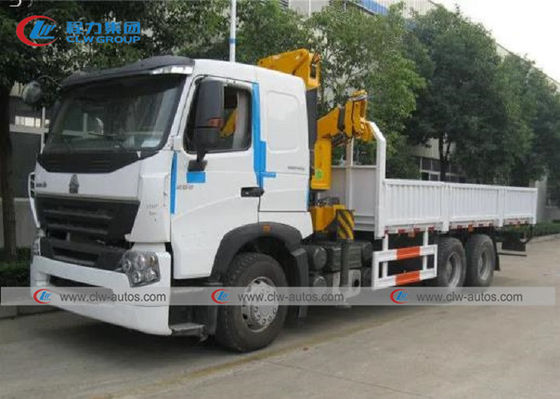 Sinotruk HOWO 6*4 Truck Mounted 6.3T Knuckle Boom Crane