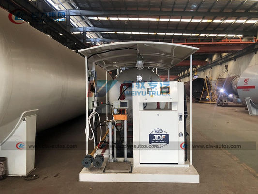 10T 20000L LPG Gas Storage Tank With Dispenser Machine
