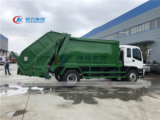 205HP ISUZU FTR 10T 12T Rubbish Compactor Truck