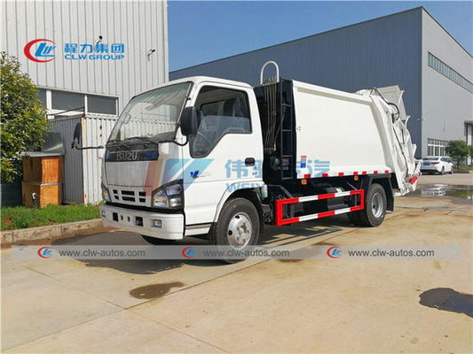 ISUZU 5tons Compressed Garbage Truck Compactor Refuse Collection Truck