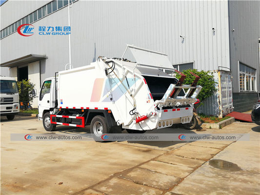 ISUZU 5 Tons Garbage Compactor Truck For Waste Management