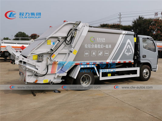 Rear Loader EURO 6 Dongfeng Home Waste Compactor Truck