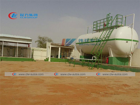 Carbon Steel Q345R 40000 Liters LPG Gas Storage Tank