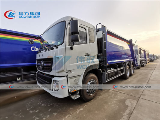 LHD Dongfeng 6X4 20CBM Rear Loader Garbage Compactor Truck