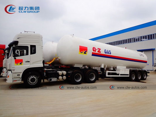 3 Axle 30mt 60m3 Liquid Propane Transport Trailer