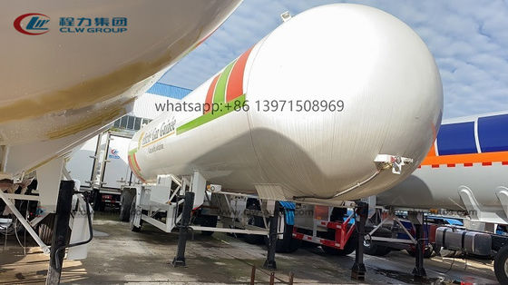 30.5mt 61cbm Liquid Propane Tank Truck With 12R22.5 12PR Tire