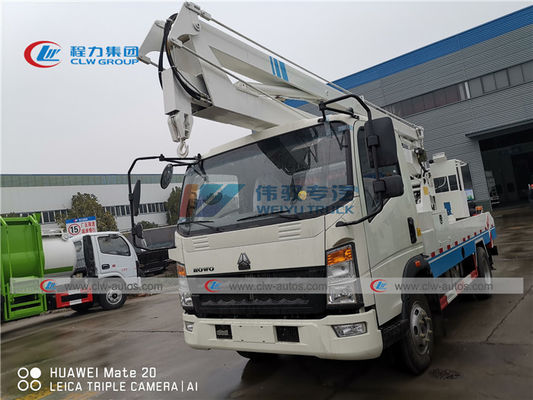 90km/h SINOTRUK HOWO 14 Meter Cherry Picker Truck