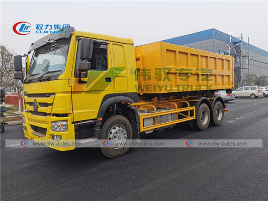 20m3 Hook Lift Bin Truck With Roll Off Open Top Container