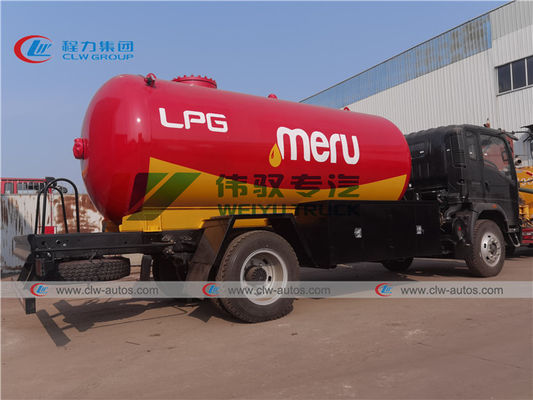 Howo 10000L 15000L Butane Propane Tanker Truck