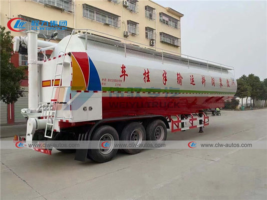 65m3 Electrical Hydraulic Driving Bulk Feed Trailer