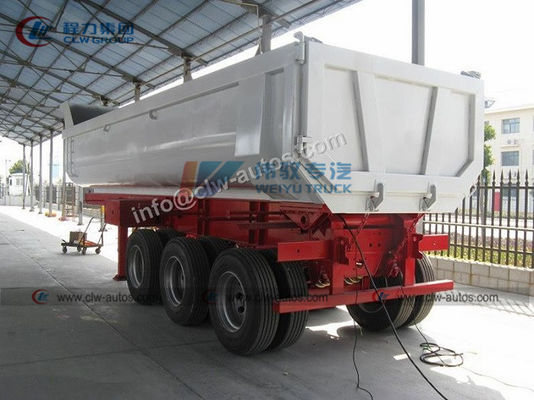 20T 25T 30T 3 Axle OZ Side Dump Semi Trailer