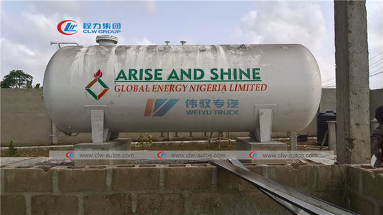 20 Tons DN2400mm Propane Storage Tanks For Gas Plant
