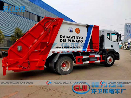 Dongfeng D9 10M3 10CBM Rear Loader Garbage Compactor Truck