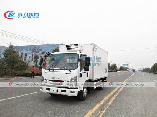 ISUZU KV100 Refrigerated Transport Trucks 3T 4T 5T For Frozen Fish