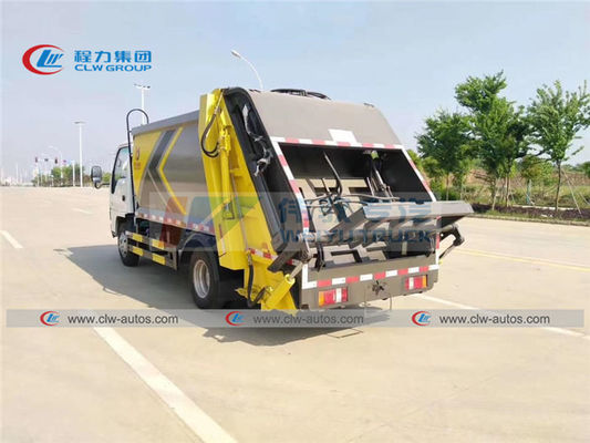 ISUZU 600P 5cbm Hydraulic Garbage Compactor Vehicle