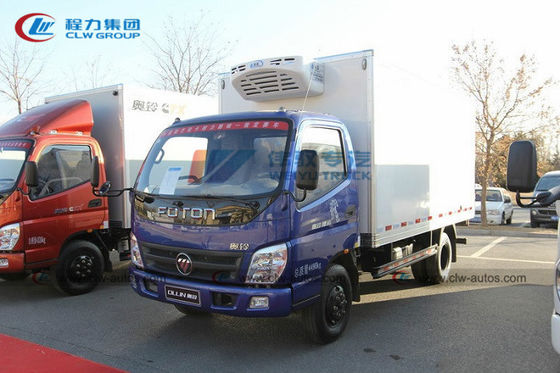 Foton 4×2 6T 8T Refrigerated Transport Trucks For Frozen Meat