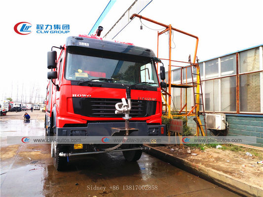 Sinotruk Howo 4X4 Offroad Fire Rescue Truck With Diesel Engine
