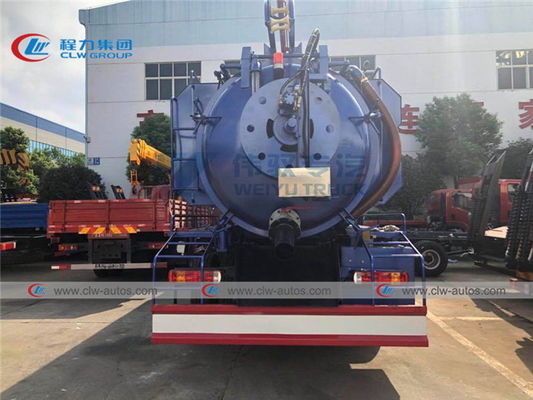 Right Hand Drive Sinotruk Howo 16000L Vacuum Septic Truck