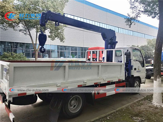 ISUZU Mini Cargo Lorry Mounted 2T 3.2T Telescopic Boom Crane