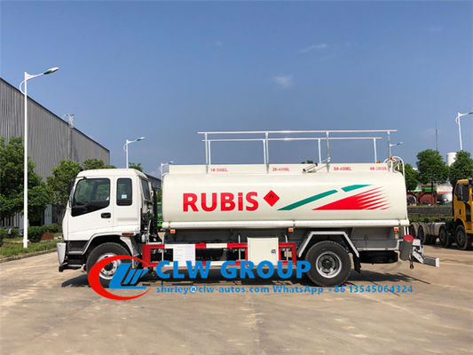 4 Compartment ISUZU FTR 15000L Refueler Truck
