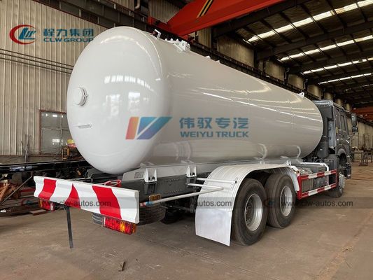 24cbm 12mt Sinotruk HOWO 6X4 Gas Cylinder Filling Truck