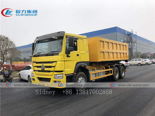 Sinotruk HOWO 6X4 RHD Hydraulic Hook Lift Garbage Truck