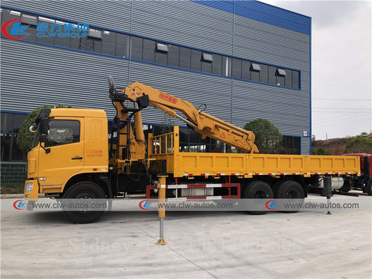 Dongfeng 6x4 12T Truck Mounted Telescopic Crane