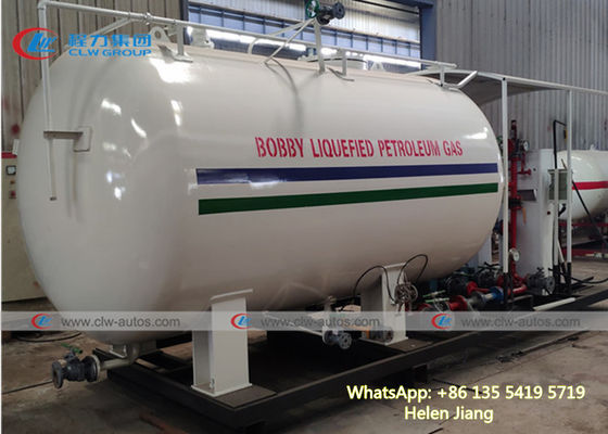 10000L 5T LPG Skid Station Diameter 1600mm For Cylinder Filling