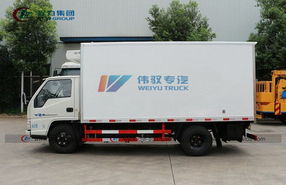 JMC 5T Small Refrigerator Truck For Fresh Fish Transport