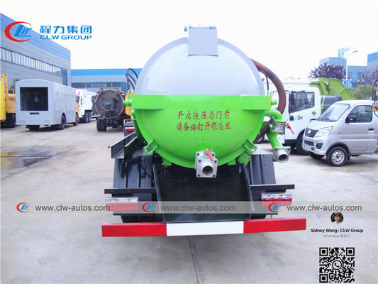 Dongfeng Furuica 4x2 3000L Mini Vacuum Sewage Suction Truck