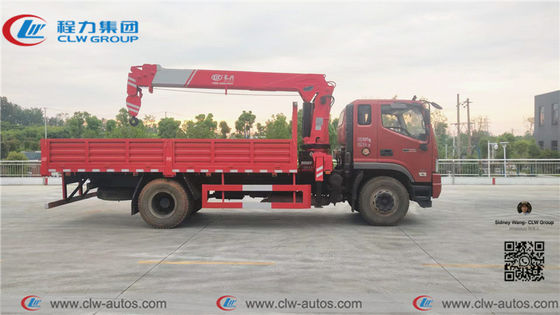 6.3T 8T Foton Rowor 4x2 LHD Truck Mounted Telescopic Crane