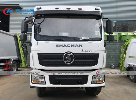 SHACMAN 4x2 6 Wheeler 14 16cbm Rear Loader Compressed Garbage Truck