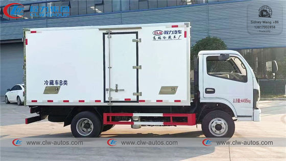 Dongfeng Furuicar 4x2 3 Ton 5 Ton Small Refrigerated Delivery Truck For Seafood