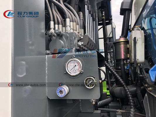 14m3 Trash Can Rear Loader Compressed Garbage Truck