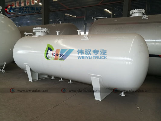 Q345R Carbon Steel LPG Gas Storage Tank 1.77Mpa 10M3 10000liters 5tons