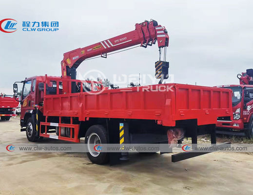 Sinotruk Homan SANYI Truck Mounted Telescopic Crane 5 6 7 Tons