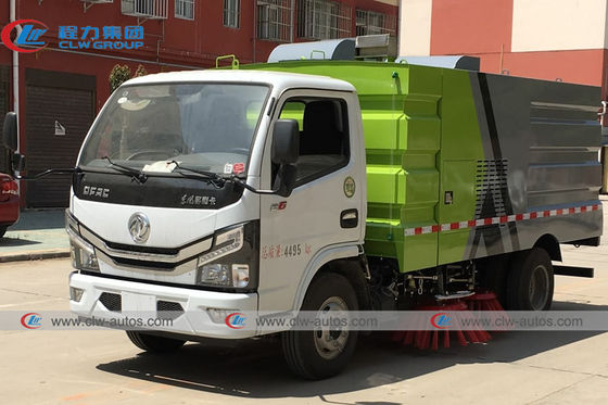 Dongfeng Road Sweeper Truck 5M3 4x2 5cbm Dust Collection Waste Cleaning
