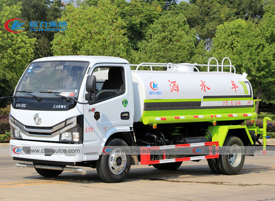 5m3 1500 Gallon Water Bowser Truck Dongfeng 4*2 Water Transportation